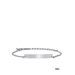 Custom Name Bracelet For Adults and Kids - Comes in Gold Silver and Rose Gold - Bar Bracelet Monogram Initial Bracelet Friendship Bracelet