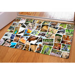 Custom Personalized Floor Mat | Photo Bathroom Toilet | Housewarming Wedding Closing Gift | Welcome Doormat | Front Door Mat Rug Monogram
