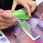 Diamond Painting Accessories Diamond Painting Ruler Round Drill Small Flexible Drill Placer Tool Straight Lines Accessory