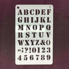 12 Piece Bullet Journal Stencil,Letter Stencil Set,Number Stencil Plastic,Alphabet Stencil,Bullet Journal, Letters, Calligraphy, Handwriting
