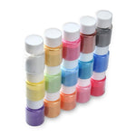 Mica Powder 15 Color Pigment Powder for Slime, Nail Polish, Makeup, Epoxy Resin, Candle Making, Bath Bombs, Soap Colorant, Paint