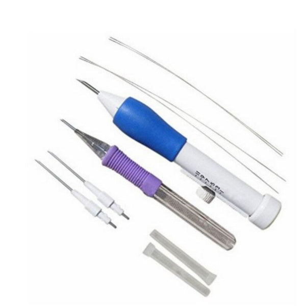 DIY Punch Needle Set Threaders Craft Tool for Embroidery Sewing DIY Sewing Stitching Punch Needle Set