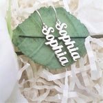 Custom Earring, Personalized Earring, Customize Your Earring, Custom Any Name, Earring, Earring Name Gift Jewelry