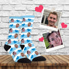Custom Face Socks, Personalized Photo Socks, Wedding Socks, Funny Gift For Him Her, Birthday Gift, Custom Printed Socks, Groomsmen Socks