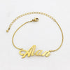 Custom 3 Name Bracelet, Personalized Name Bracelet, Customize Your Bracelet, Custom Any Name, Bracelet, Name Gift Jewelry - Gold Silver Rose