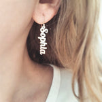 Custom Earring, Personalized Earring, Customize Your Earring, Custom Any Name, Earring, Earring Name Gift Jewelry