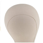 Mannequin Head Hat Display with Table Clamp Unisex Featureless Adult - Styling Head Canvas Wig Making Hat Display
