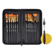 Pinsel-Set-Tasche, Pinselhalter, Geschenkideen für Künstler, Künstlerrolle, beste Geschenke für Künstler, Geschenk für Maler, Taschenorganizer
