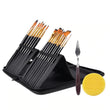 Pinsel-Set-Tasche, Pinselhalter, Geschenkideen für Künstler, Künstlerrolle, beste Geschenke für Künstler, Geschenk für Maler, Taschenorganizer