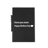 Business Card Case Thin Credit Card Holder Metal Bank Check Sleeve Special Mother's Day Gift Personalized Photo