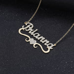 Personalized Name Necklace, Name Necklace, Custom Necklace, Birthday Present, Christmas Anniversary Wedding Gifts,  Girlfriend Mom Wife Gift