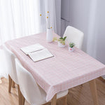 Tablecloth - Table linens - Green Plaid Tablecloth - Dining Linen Tablecloth - Width 54"(137cm) x Custom length