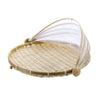 Handwoven Wicker Picnic Basket Breakfast Tray | Rattan Storage Tray | Wedding Gift | Breakfast Table Tray | Bowl Tray | Straw Tray