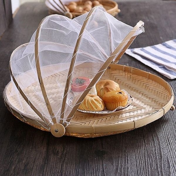 Handwoven Wicker Picnic Basket Breakfast Tray | Rattan Storage Tray | Wedding Gift | Breakfast Table Tray | Bowl Tray | Straw Tray