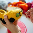 1.5 cm Wool Felt Balls: CUSTOM COLORS, Felted Balls, DIY Garland Kit, Wool Felt Balls, Felt Pom Pom, Handmade Felt Balls, Custom Felt Balls