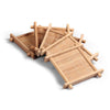 4 Pieces Bamboo Wooden Coaster, Natural Cup Mat , Kids Arts and Crafts, For Tea and Other Drinks, STEAM, Scrabble Tiles, DIY Crafts