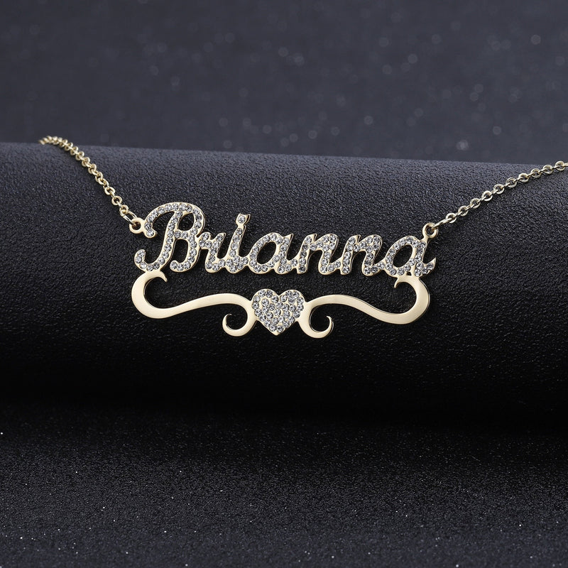Personalized Name Necklace, Name Necklace, Custom Necklace, Birthday Present, Christmas Anniversary Wedding Gifts,  Girlfriend Mom Wife Gift