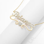 Personalized Name Necklace, Name Necklace, Custom Necklace, Birthday Present, Christmas Anniversary Wedding Gifts,  Girlfriend Mom Wife Gift