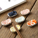 Chopstick Rest - Ceramic Chopstick Holder - Cute Japanese Chopstick Rest - Chopstick Stand - Serving Utensils - Table Decor - Restaurants