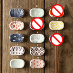 Chopstick Rest - Ceramic Chopstick Holder - Cute Japanese Chopstick Rest - Chopstick Stand - Serving Utensils - Table Decor - Restaurants
