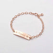 Baby Bracelet - Custom bracelet for Little Girl - Initial Bracelet - Baby Jewelry - Personalized Baby Toddler Name Bracelet - New Baby Gift