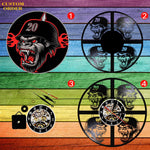 Custom Vinyl Clock - Design Your Own DIY Personalized Photo Clock - House Warming Wedding Gift - Home Decor - Living Room Bed Room Decor