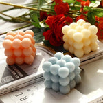Candle Mold - Silicone Candle Mold - Sphere Cube - Candle Molds For Beewax- Aromatherapy Candle Mold - Aroma Stone Candle mould