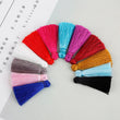 10 Silk Tassels 1.37" -  DIY Craft Supplies Necklace Bracelet Earring & Jewelry Making - Tassels for Jewelry Pendant - Home Decor Fringe