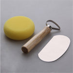 Pottery Clay Ceramic Modeling Tools Set 8pcs - Clay Sculpting Shaping Carving Smoothing Wax Tools - Soft Medium - Art Pottery Supplies