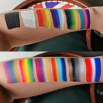 สีทาหน้า - สีทาร่างกาย ชั่วคราว รอยสักศิลปะบนร่างกาย - ชุดสีฐานน้ำ - สีแต่งหน้า - อุปกรณ์งานปาร์ตี้ - เพ้นท์หน้า เพ้นท์ตัว