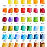 Watercolor Paint Set With Water Brush Pen - Painting Supplies - Portable Travel Paint Pallete - Craft Supplies - Painter Gift Tools