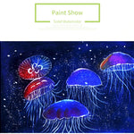 Glitter Watercolor Paint Set With Brush - Painting Supplies Kit - Portable Travel Paint Pallete - Craft Supplies - Painter Gift Tools