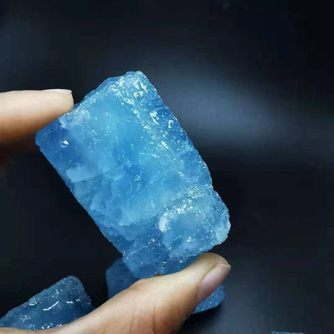 Raw Aquamarine Crystal - Aquamarine Stone - Natural Gemstone - Healing Crystals and stones - Jewelry Making Stones - Throat Chakra Crystals