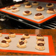 Silicone Baking Mat Pad - Non-Stick Heat Resistant - Durable Silicon Liner for Bake Pans - Baking Supplies - Pan Mat - Cookie Making Muffin
