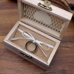 Custom Wedding Ring Box, Wood Ring Box, Engagement Ring Box, Ring Bearer Ring Box, Ring Box Holder, Proposal Ring Box, Wedding Ring Box