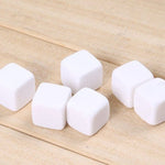 Set of 9 Whiskey Stones, Whiskey Rocks, Chilling Stones, Groomsmen Whiskey Rocks, Whiskey Gift Set, Reusable Ice Cubes