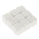Set of 9 Whiskey Stones, Whiskey Rocks, Chilling Stones, Groomsmen Whiskey Rocks, Whiskey Gift Set, Reusable Ice Cubes