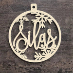 Custom Ornaments, Personalized Christmas Tree Decorations, Custom Wooden Ornaments for Christmas, Hanging Tree Decoration with Your Name