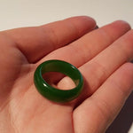 Jade Ring, Gemstone Rings, Jade jewelry, Natural Jade, Green Jade Rings Jewellery, Jade Narrow Band