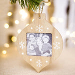 Personalized Photo Christmas Ornaments, Christmas Tree Decorations, for Christmas, Hanging Tree Decoration, Holiday Decor, Living Room Decor