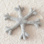 Wool Felt Christmas Ornaments, Christmas Tree Decorations, Snowflake Star Ornaments for Christmas, Hanging Tree Decoration, Holidy Decor