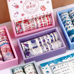 Washi Tape Set, Washi Tape, Skinny Washi Tape, Scrapbooking Tape, Diary Decal, Planner Supplies, Deco Tape, Planner Border Tape, Stickers
