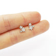 Star Studs - Star Stud Earrings - Tiny Star Earrings - Thin Silver Earrings - Simple Stud Earrings - Dainty Stud Earrings -  Earrings Gift