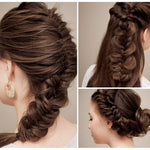 French Braid Twist Hair Tool for Easy Hairstyles - Hair Styling Tool - Tail Fish Ponytail Maker - Loop Hair - Party Supplies - Braider Tool
