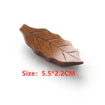 Leaf Chopstick Rest - Wooden Chopstick Holder - Cute Japanese Chopstick Stand - Serving Utensils - Table Decor - Restaurant Decoration