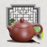 Xi Shi Clay Tea Pot Set, Handmade Teapot, Handcrafted Teapot, Chinese Japanese Housewarming Gift, Ancient Antique Vintage Traditional Kettle
