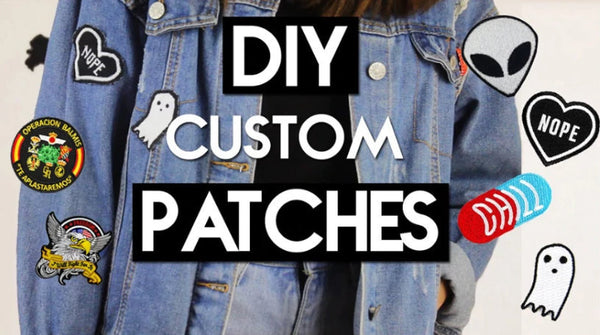 Custom Patch - Design Your Own Logo Badge Symbol For Your Brand - Embroidered Jean Iron on Sew Emblem Patch Jacket Personalized Patches