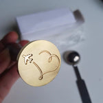 Custom Wax Stamp - Custom Wax Seal - Personalized Wax Stamp - Wax Label - Wax Stickers - Wax Glue Sticks - Letter Picture Logo Monogram