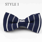 Bow Tie, Mens Bowtie, Knitted Bow Tie, Wedding Bow Tie, Groomsmen, Grooms Bow Tie, Adult Youth Teenage Boy Kids Toddler, Gift for Him