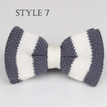 Bow Tie, Mens Bowtie, Knitted Bow Tie, Wedding Bow Tie, Groomsmen, Grooms Bow Tie, Adult Youth Teenage Boy Kids Toddler, Gift for Him